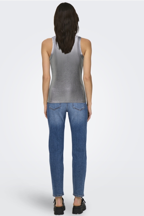 Only onlsol life s/l glitter rib top jrs